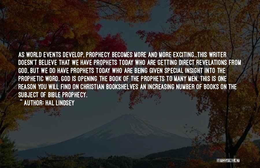 Christian Prophecy Quotes By Hal Lindsey