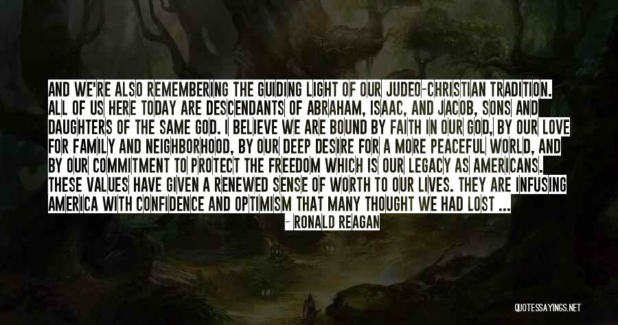 Christian Protect Quotes By Ronald Reagan