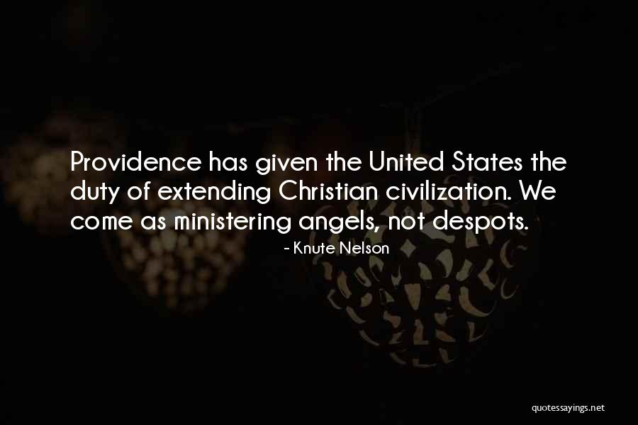 Christian Providence Quotes By Knute Nelson Christian Providence Quotes By Knute Nelson