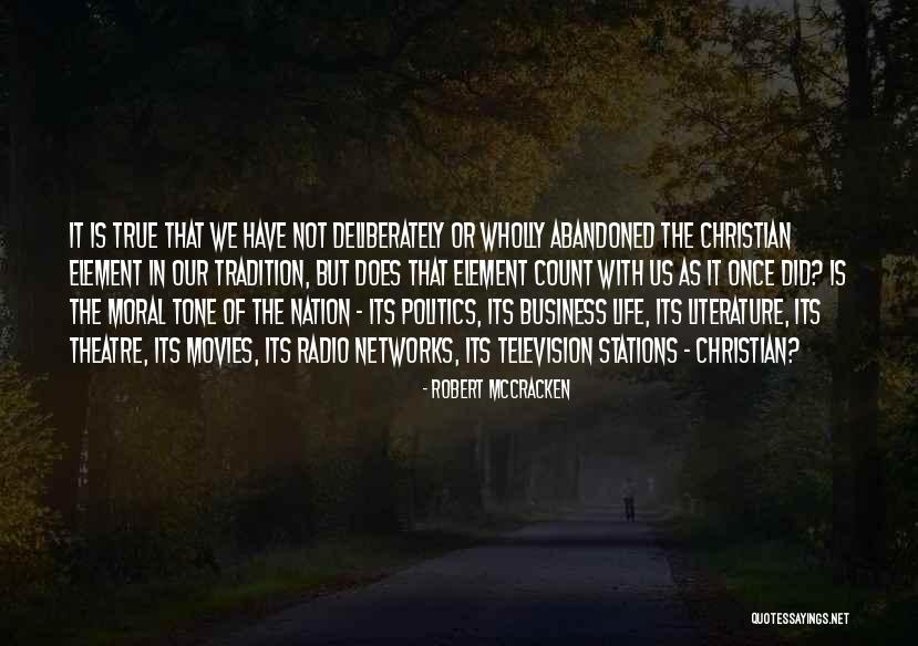 Christian Radio Quotes By Robert McCracken Christian Radio Quotes By Robert McCracken