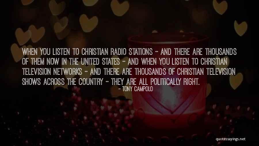Christian Radio Quotes By Tony Campolo Christian Radio Quotes By Tony Campolo