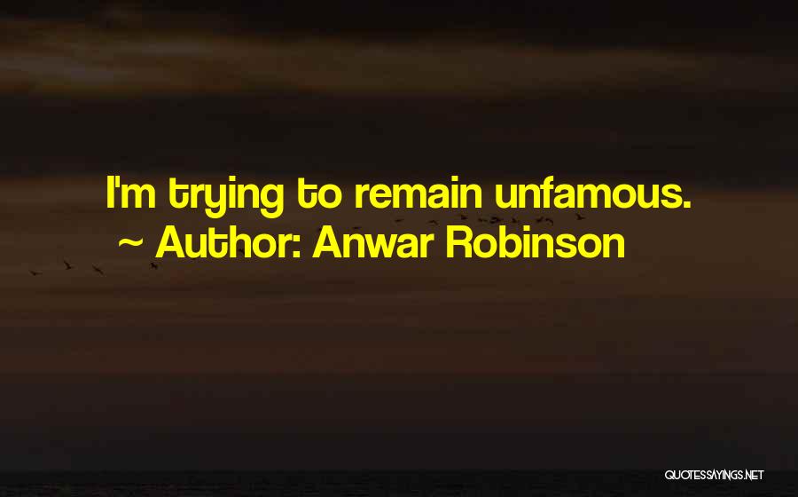 Christian Reconstruction Quotes By Anwar Robinson