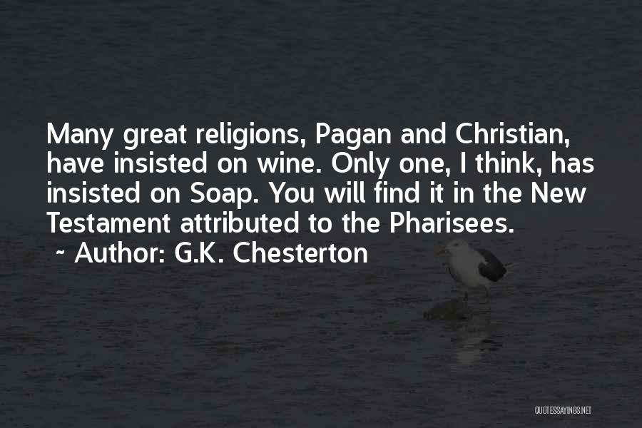 Christian Religions Quotes By G.K. Chesterton