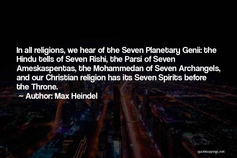 Christian Religions Quotes By Max Heindel