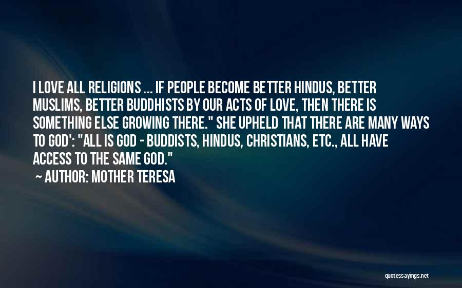 Christian Religions Quotes By Mother Teresa