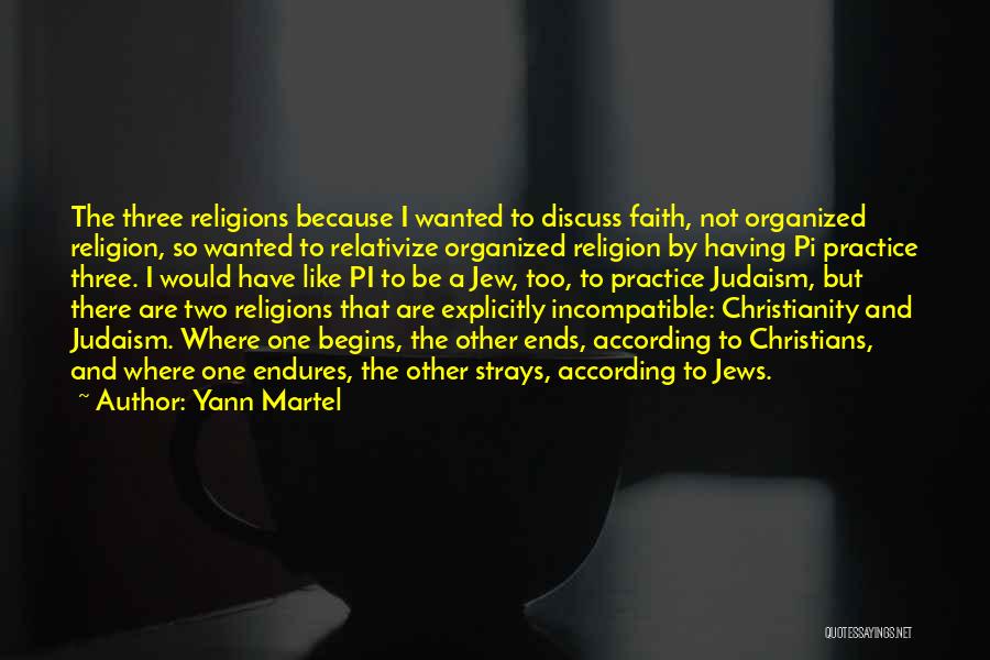 Christian Religions Quotes By Yann Martel