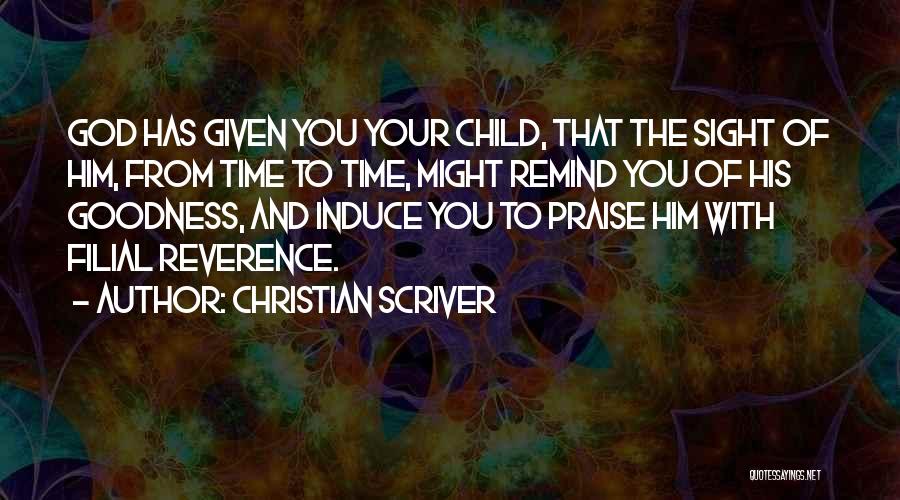 Christian Reverence Quotes By Christian Scriver