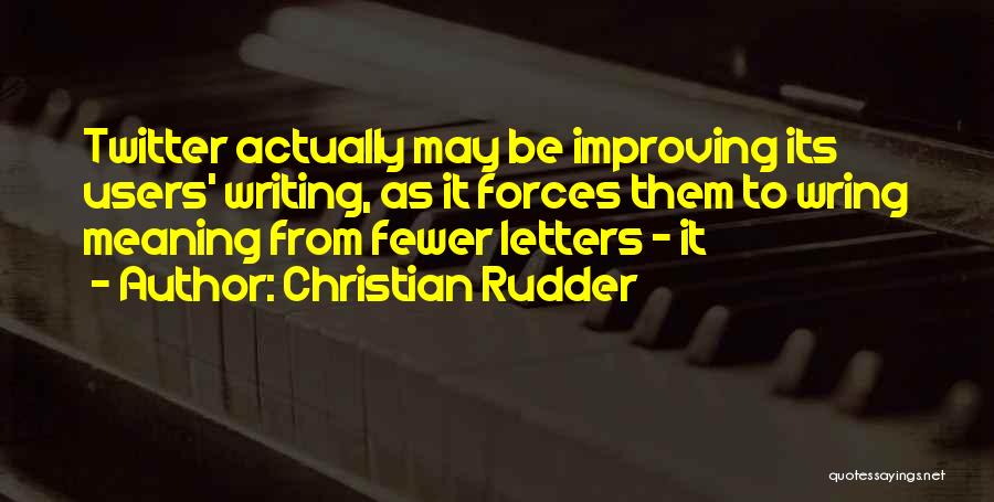 Christian Rudder Quotes 130387