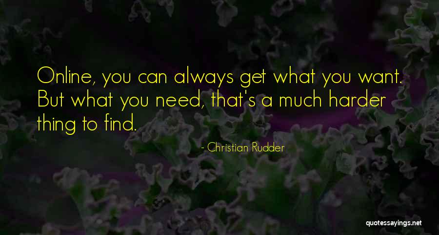 Christian Rudder Quotes 516587