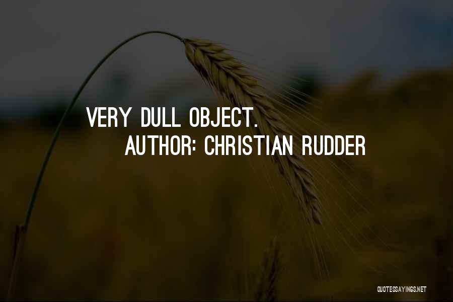Christian Rudder Quotes 527412