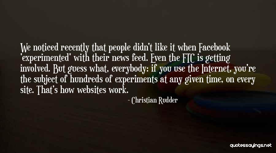 Christian Rudder Quotes 807236