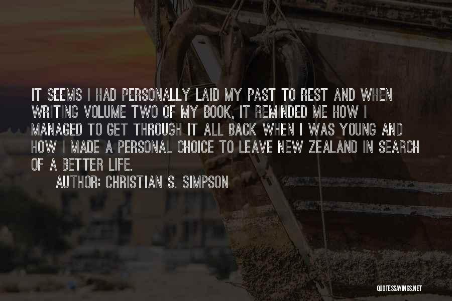 Christian S. Simpson Quotes 1975953