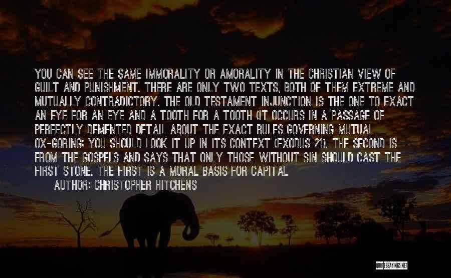 Christian Says And Quotes By Christopher Hitchens