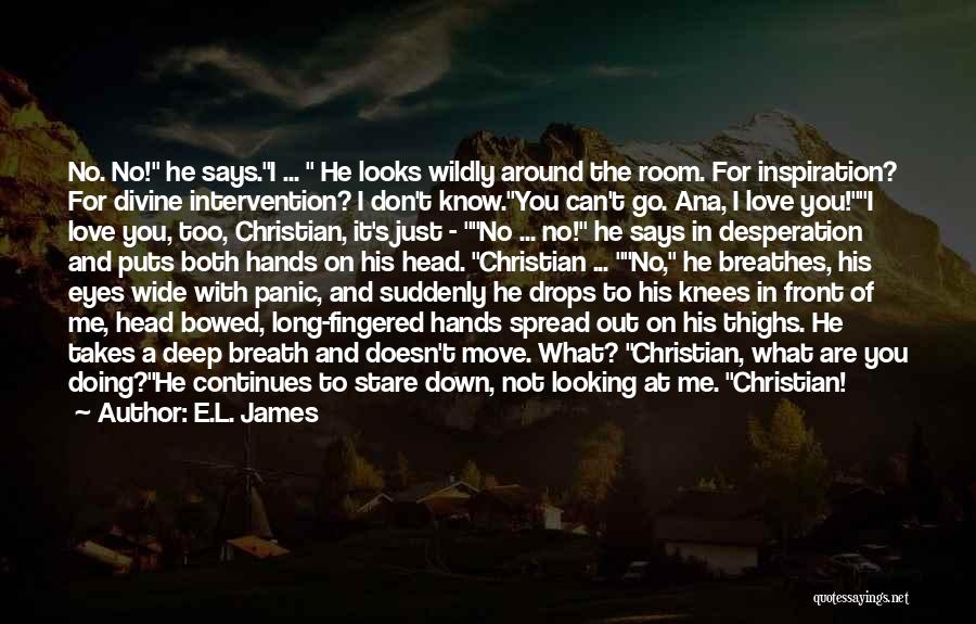 Christian Says And Quotes By E.L. James
