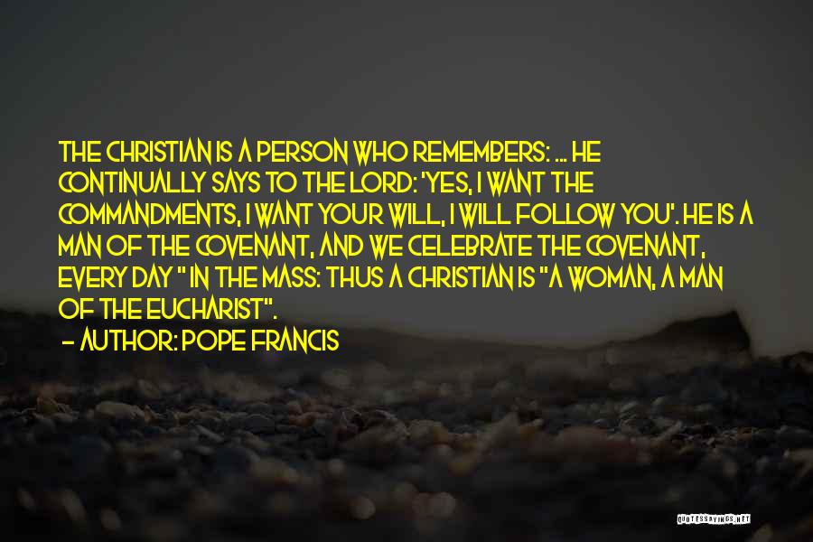 Christian Says And Quotes By Pope Francis