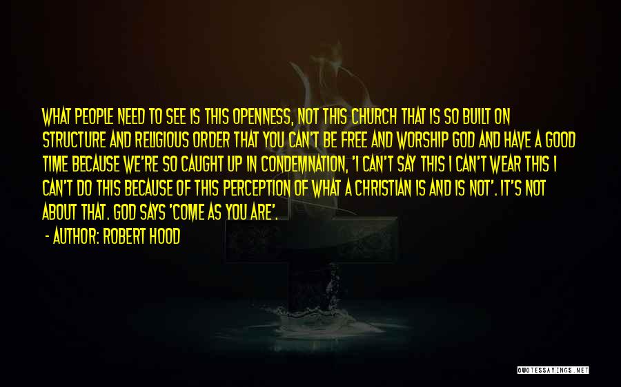Christian Says And Quotes By Robert Hood