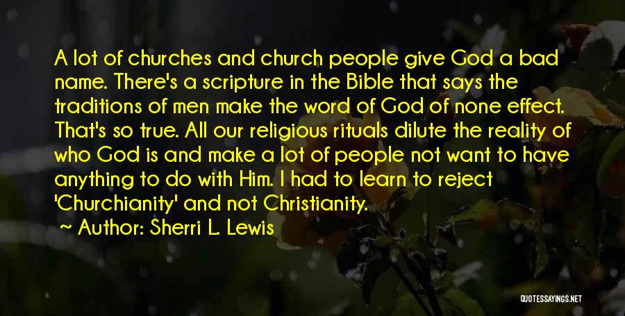 Christian Says And Quotes By Sherri L. Lewis