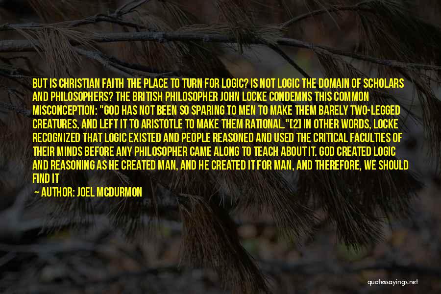 Christian Scholars Quotes By Joel McDurmon