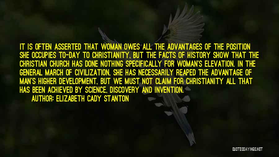 Christian Science Quotes By Elizabeth Cady Stanton