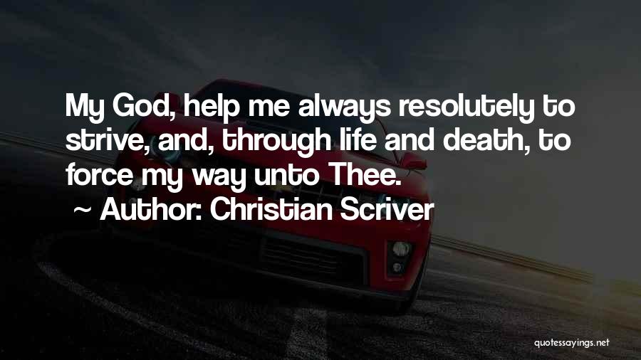 Christian Scriver Quotes 2254683