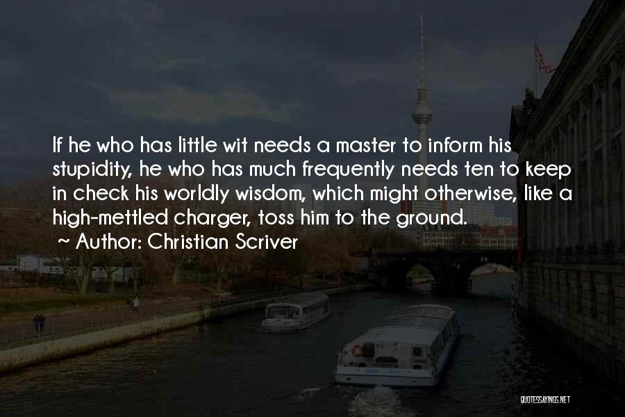 Christian Scriver Quotes 290381