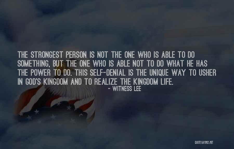 Christian Self Denial Quotes By Witness Lee Christian Self Denial Quotes By Witness Lee