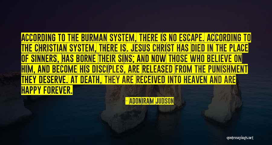 Christian Sinners Quotes By Adoniram Judson Christian Sinners Quotes By Adoniram Judson