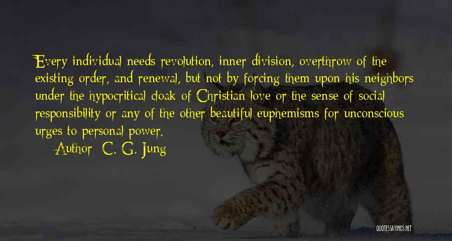 Christian Social Responsibility Quotes By C. G. Jung