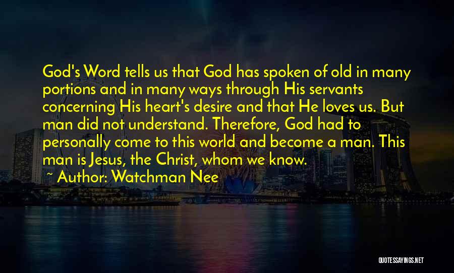 Christian Spoken Word Quotes By Watchman Nee