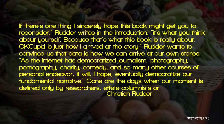 Christian Story Quotes By Christian Rudder Christian Story Quotes By Christian Rudder