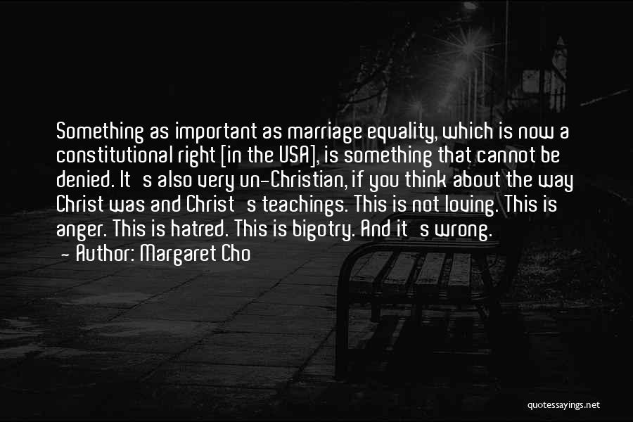 Christian Teachings Quotes By Margaret Cho