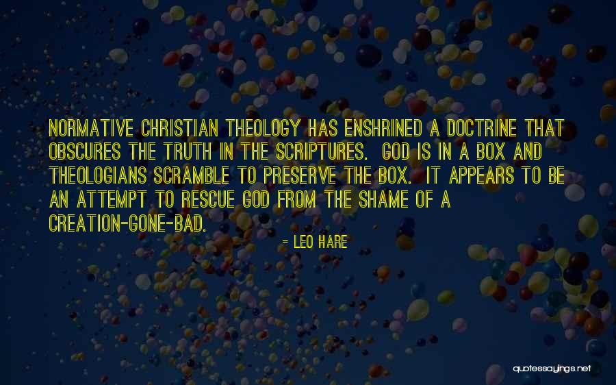 Christian Theologians Quotes By Leo Hare Christian Theologians Quotes By Leo Hare
