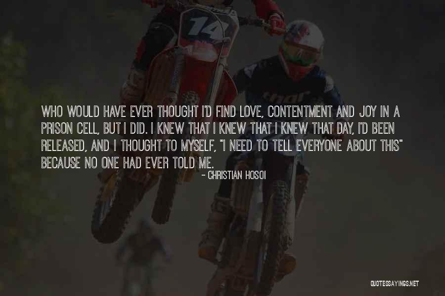 Christian Thought For The Day Quotes By Christian Hosoi