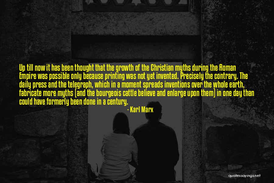 Christian Thought For The Day Quotes By Karl Marx