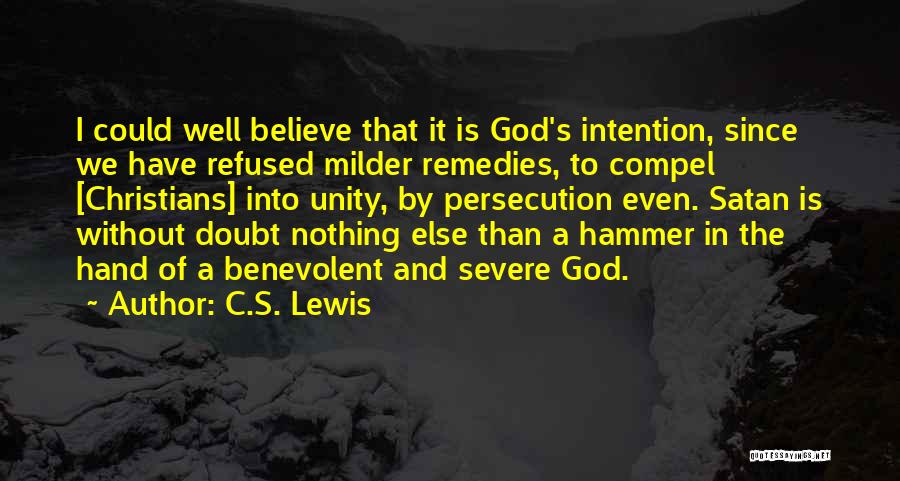 Christian Unity Quotes By C.S. Lewis