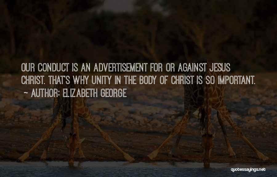 Christian Unity Quotes By Elizabeth George