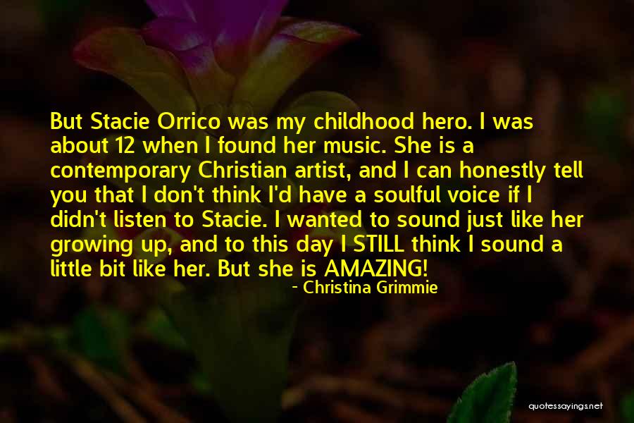 Christian Voice Quotes By Christina Grimmie Christian Voice Quotes By Christina Grimmie