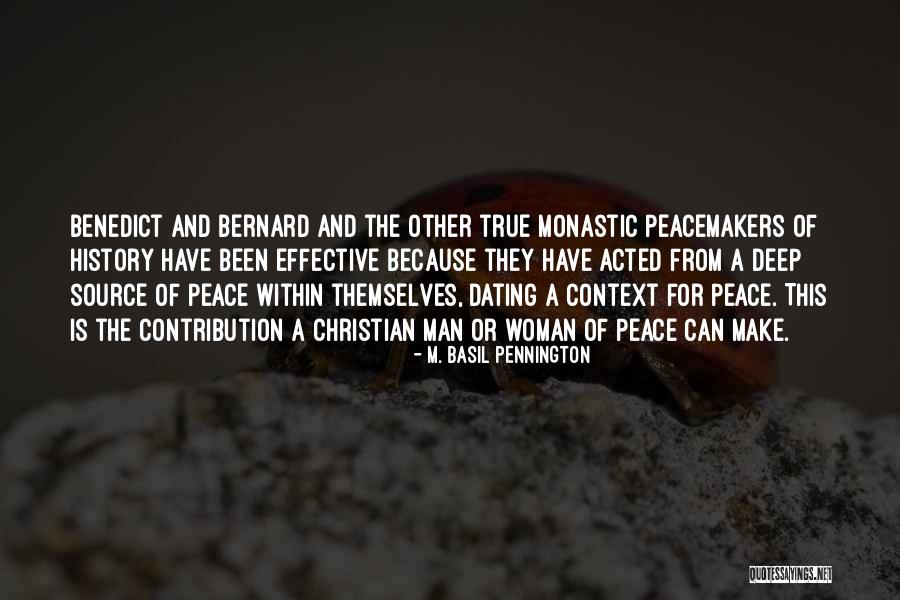 Christian Woman Quotes By M. Basil Pennington Christian Woman Quotes By M. Basil Pennington