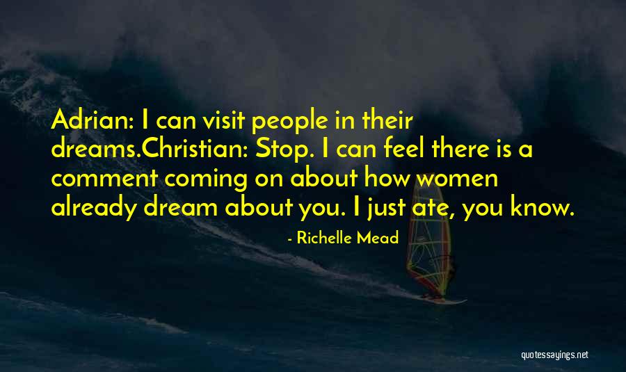 Christian Women Quotes By Richelle Mead Christian Women Quotes By Richelle Mead