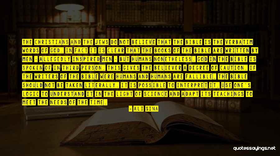 Christian Writers Quotes By Ali Sina Christian Writers Quotes By Ali Sina