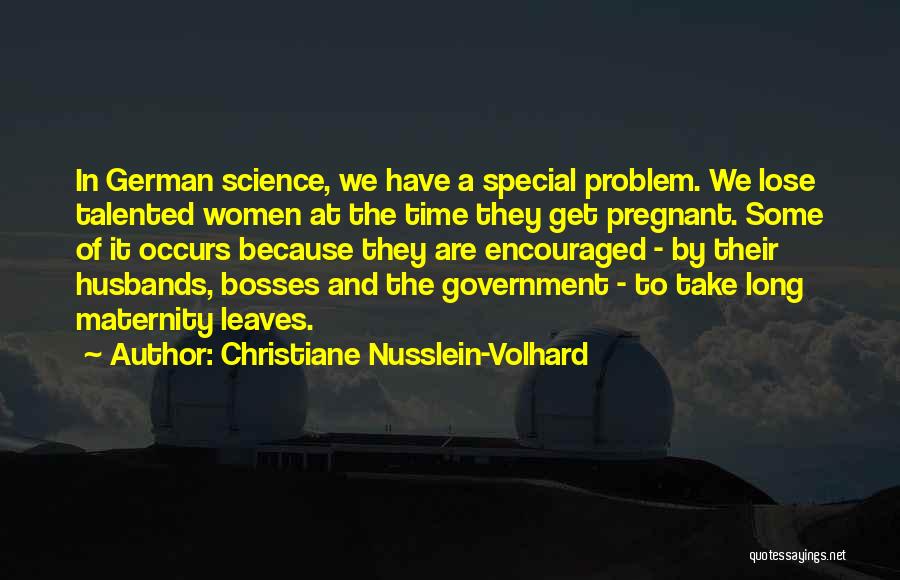 Christiane Nusslein-Volhard Quotes 1027582