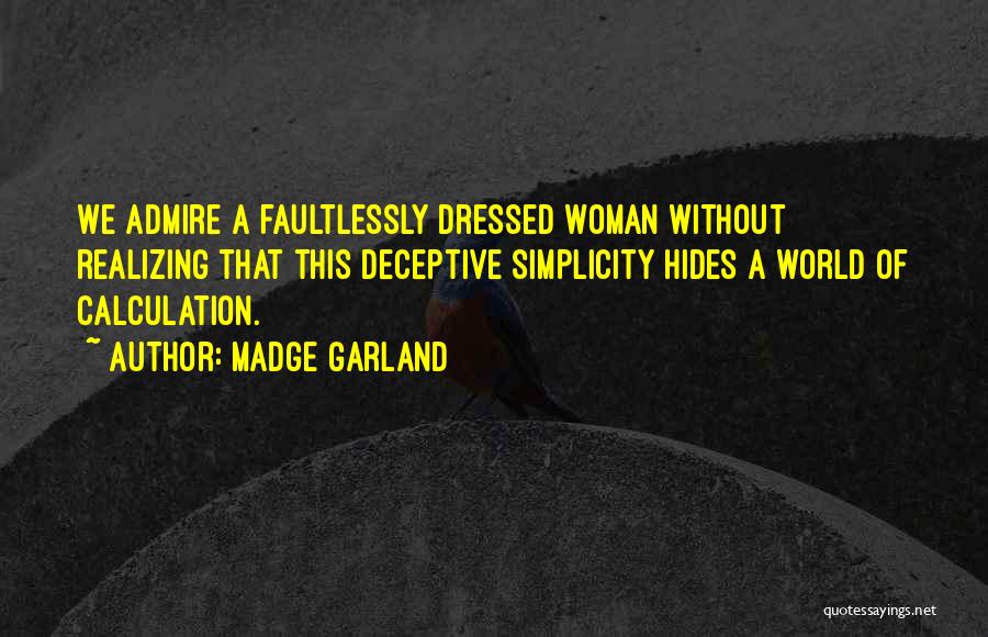 Christianisme Social Quotes By Madge Garland