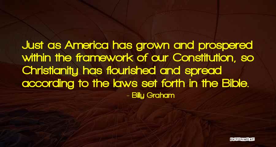 Christianity And America Quotes By Billy Graham