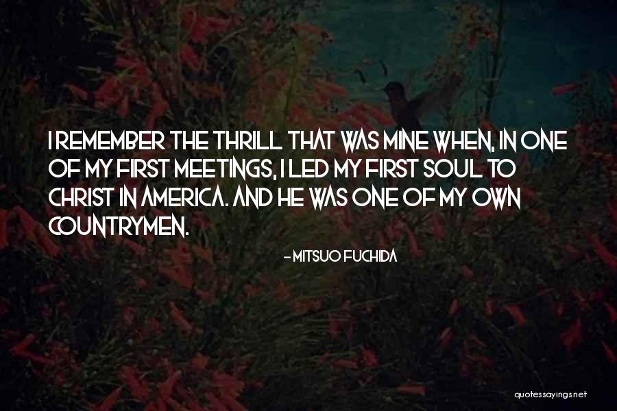 Christianity And America Quotes By Mitsuo Fuchida