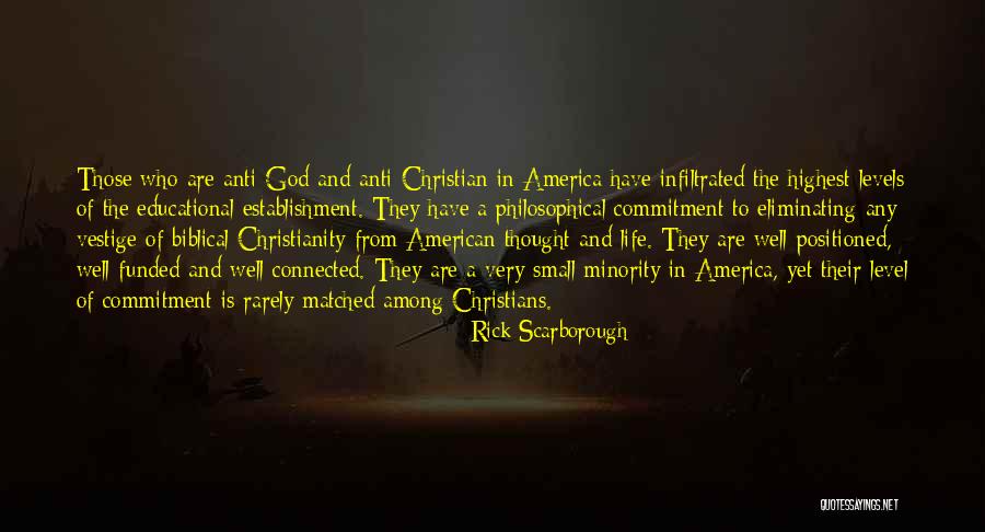 Christianity And America Quotes By Rick Scarborough