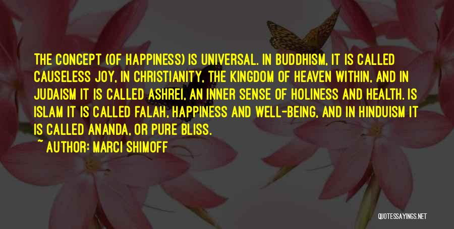 Christianity And Buddhism Quotes By Marci Shimoff