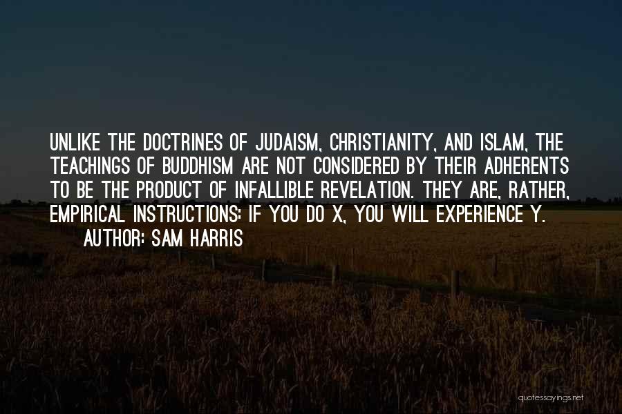 Christianity And Buddhism Quotes By Sam Harris