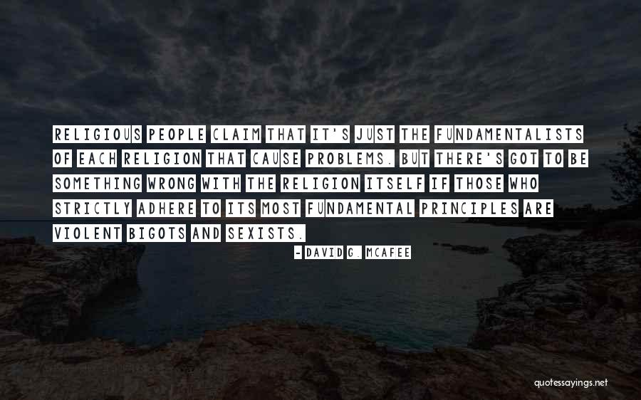 Christianity And Islam Quotes By David G. McAfee Christianity And Islam Quotes By David G. McAfee
