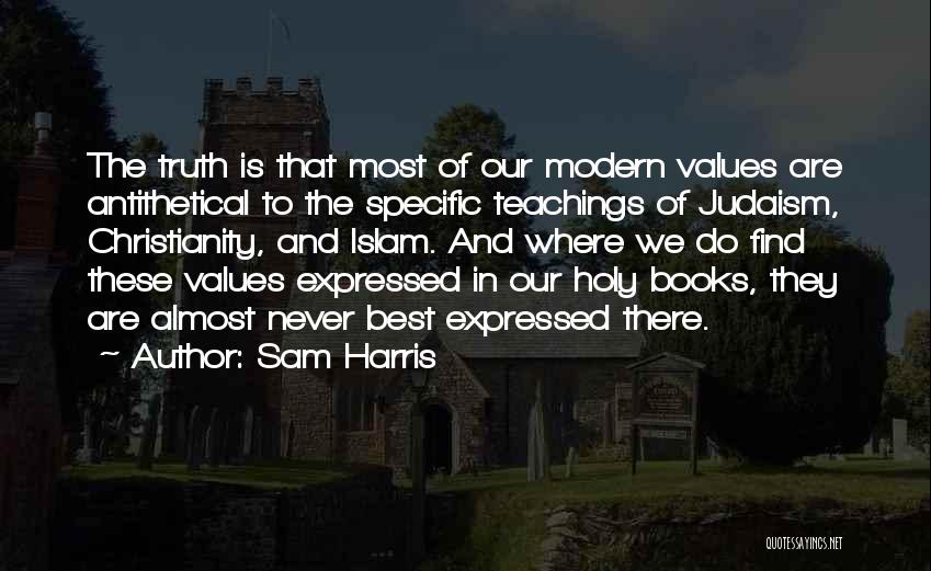 Christianity And Judaism Quotes By Sam Harris