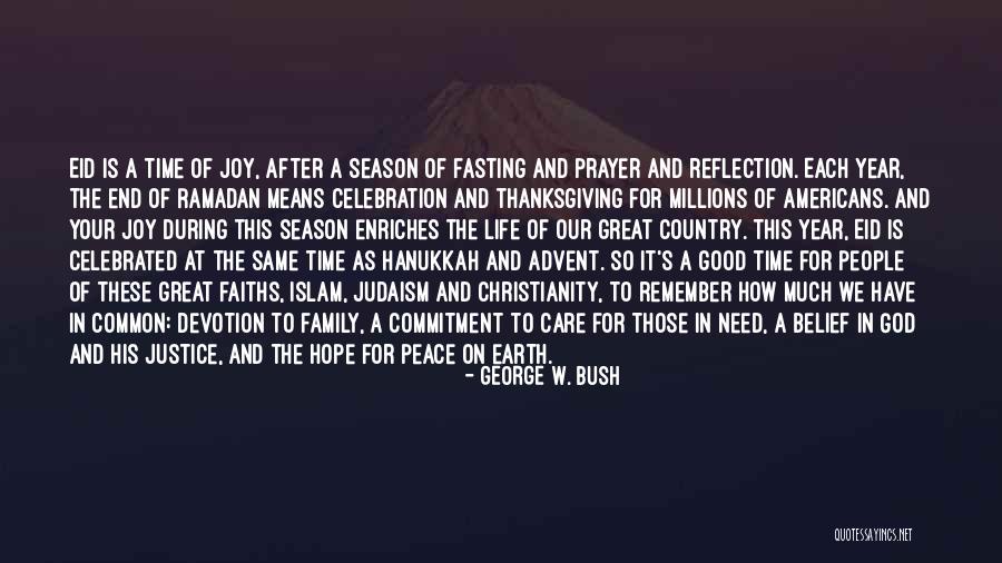 Christianity And Peace Quotes By George W. Bush